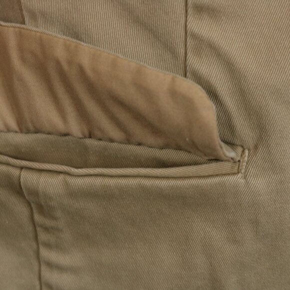 Lands End Canvas Jacket Casual Blazer Khaki Tan - Picture 4 of 15